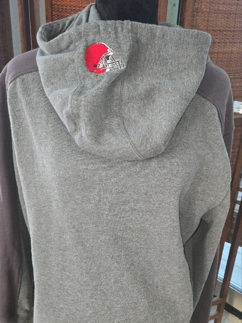 Pro line NFL CLEVELAND BROWNS Gray Hoodie Sweatshirt